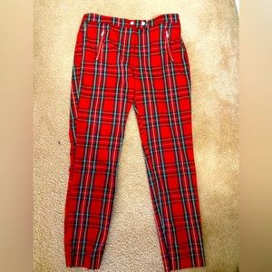 Plaid pants